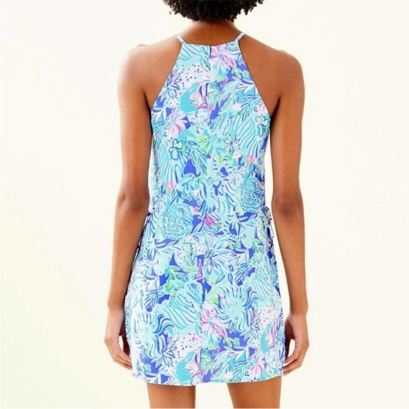 Lilly Pulitzer 💎NWT💎 Coastal Blue Dress/Romper - Picture 6 of 9